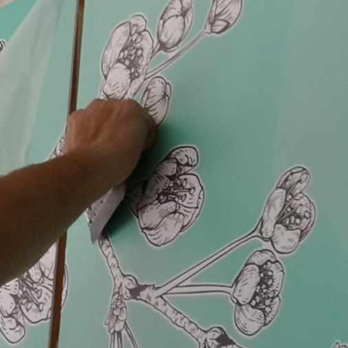 Decoração de espaços Copyshop